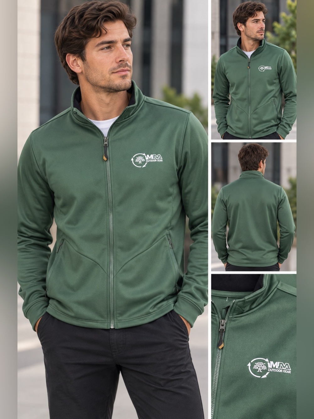 🔥Like NEW Waste Management Phoenix Open Green Keeper On Course Full-Zip Jacket